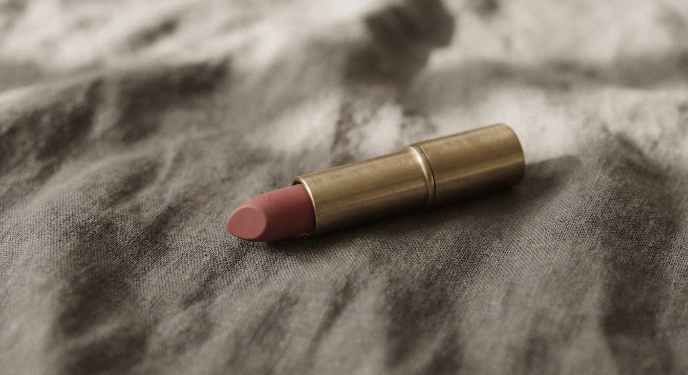 Dusty Mauve muted mauve-pink matte-satin lipstick shade